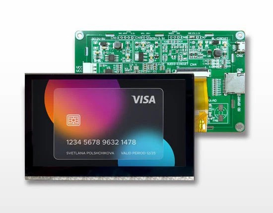 Dokunmatik Ekranlı 4,3 İnç TFT